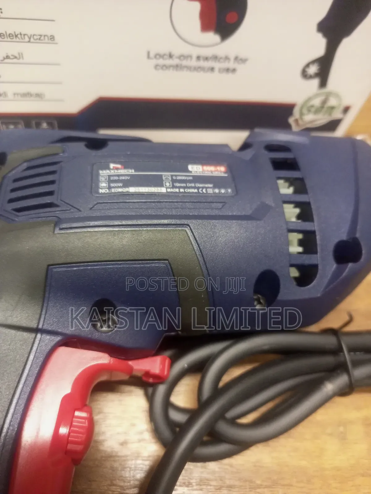 Power Drill Corded 500w