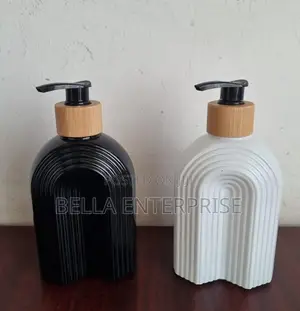 New Arrival Ceramic Glass 400ml Single Lotion Soap Dispenser