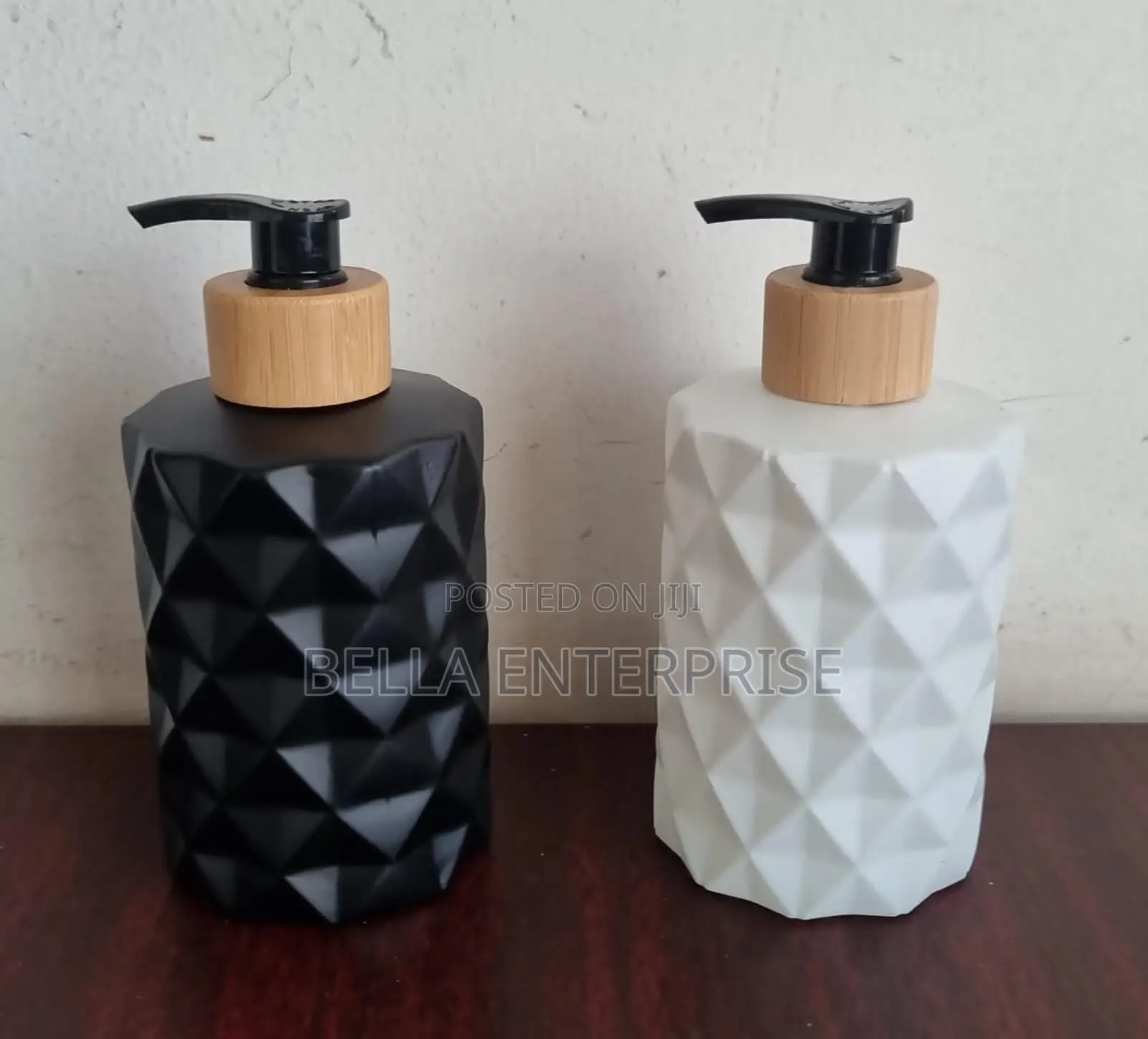 New Arrival Ceramic Glass 400ml Single Lotion Soap Dispenser