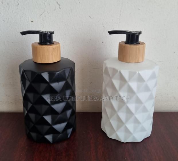 New Arrival Ceramic Glass 400ml Single Lotion Soap Dispenser - thumbnail 6