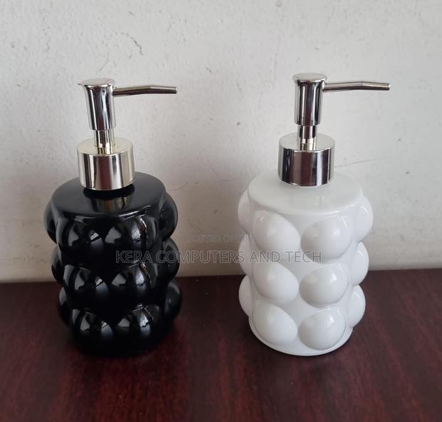 New Arrival Ceramic Glass 400ml Single Lotion Soap Dispenser - thumbnail 8