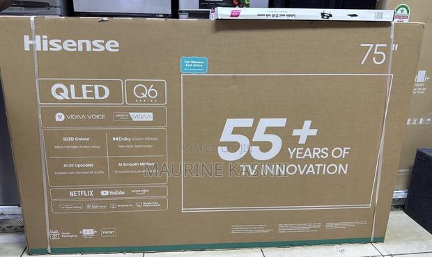 Hisense Qled 75”Vida Smart -75q6 Frameless - thumbnail 2