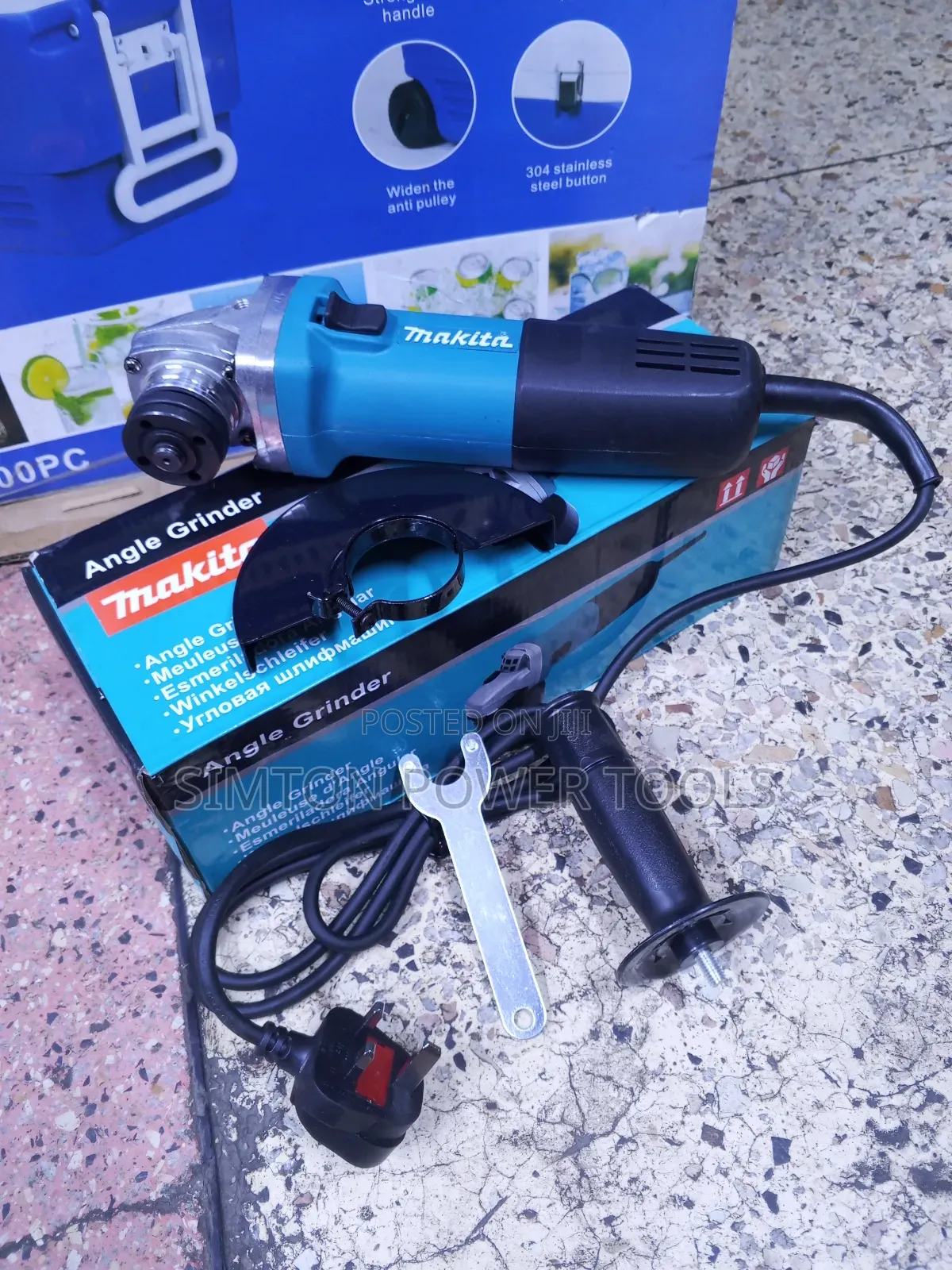 Industrial Makita 4.5" Angle Gringer