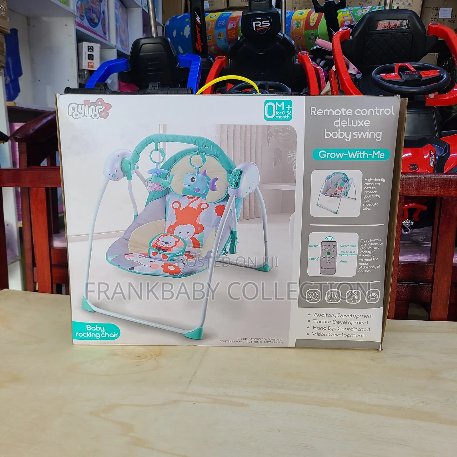 Deluxe Electric Baby Swing Baby Rocker.