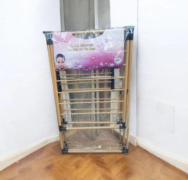 Portable Clothes Drying Rack | Foldable Durable | 20 Kg Endurance - thumbnail 3