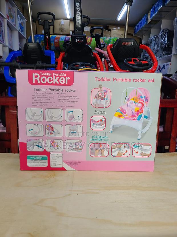 Toddlers Portable Baby Rocker. - thumbnail 2