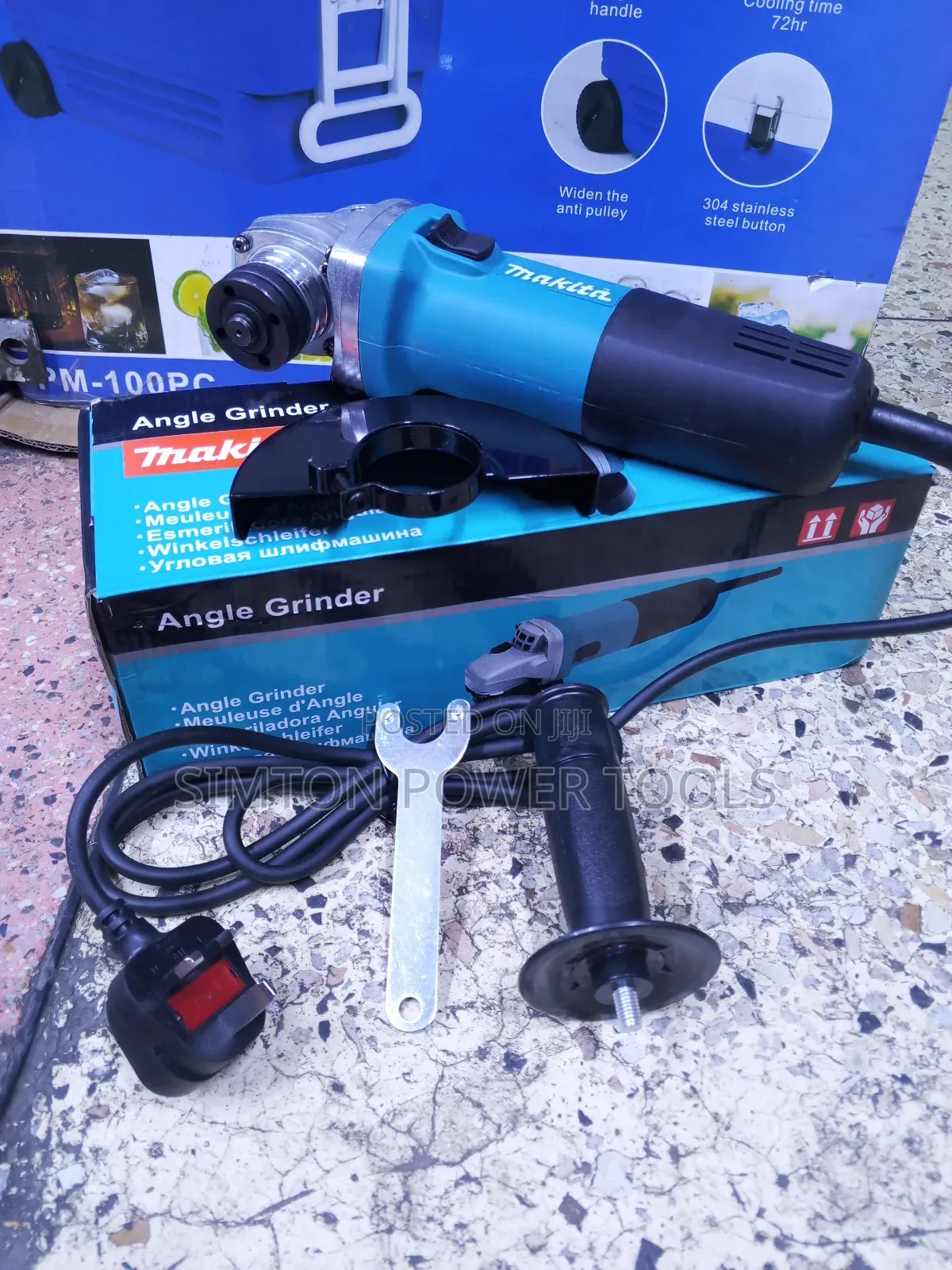 Electric Makita Angle Grinder 4"