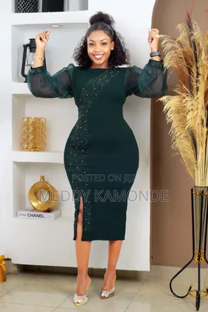 Official Green Bodycon Dress
