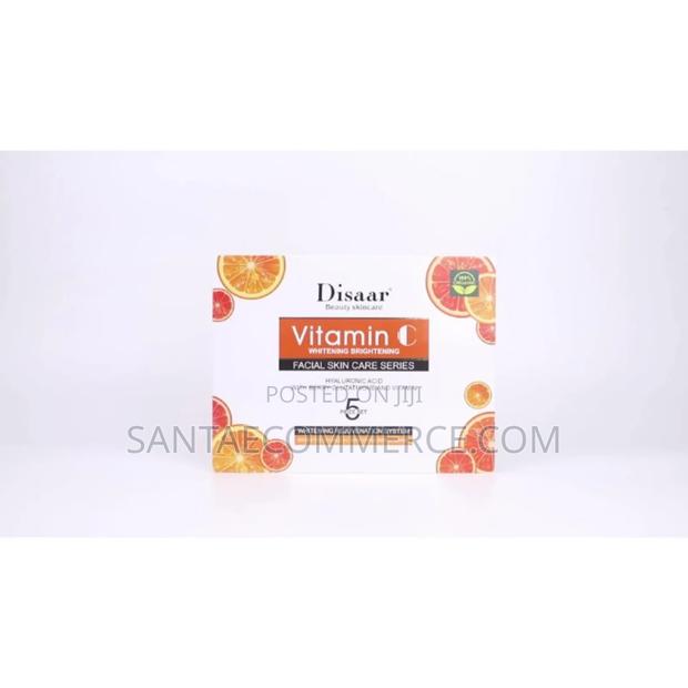 Disaar Vitamin C Brightening Facial Skin Care Series 5-Piece Set.