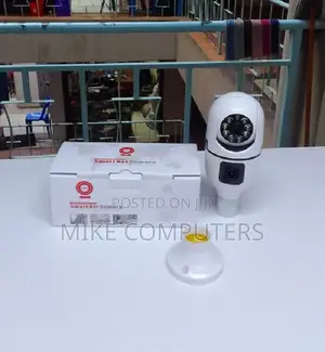 360° 1080p Ip E27 Light Bulb Camera Wi-Fi