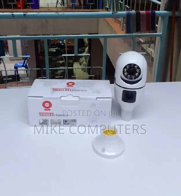 360° 1080p Ip E27 Light Bulb Camera Wi-Fi