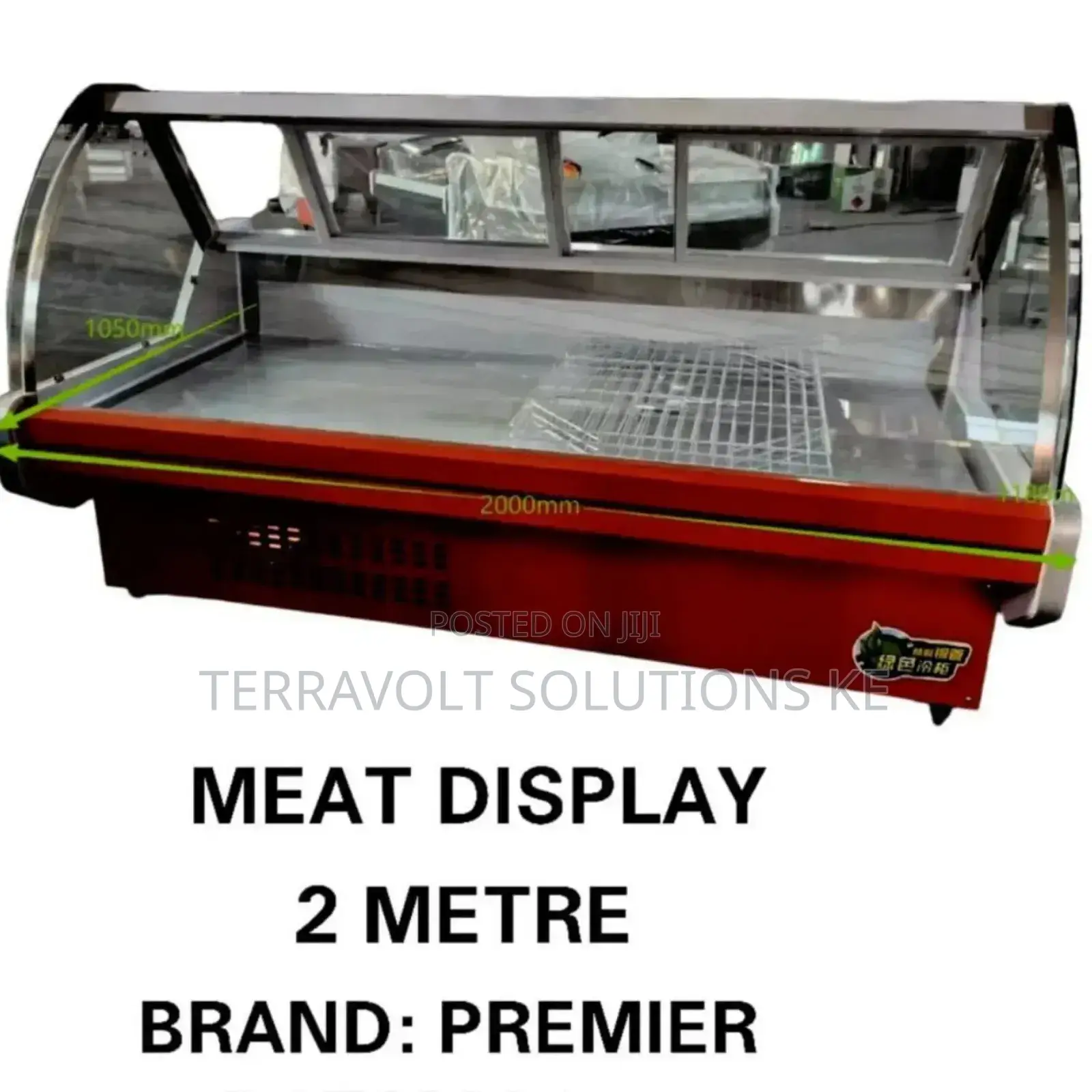 Premier 2m Heavy Duty Meat Display