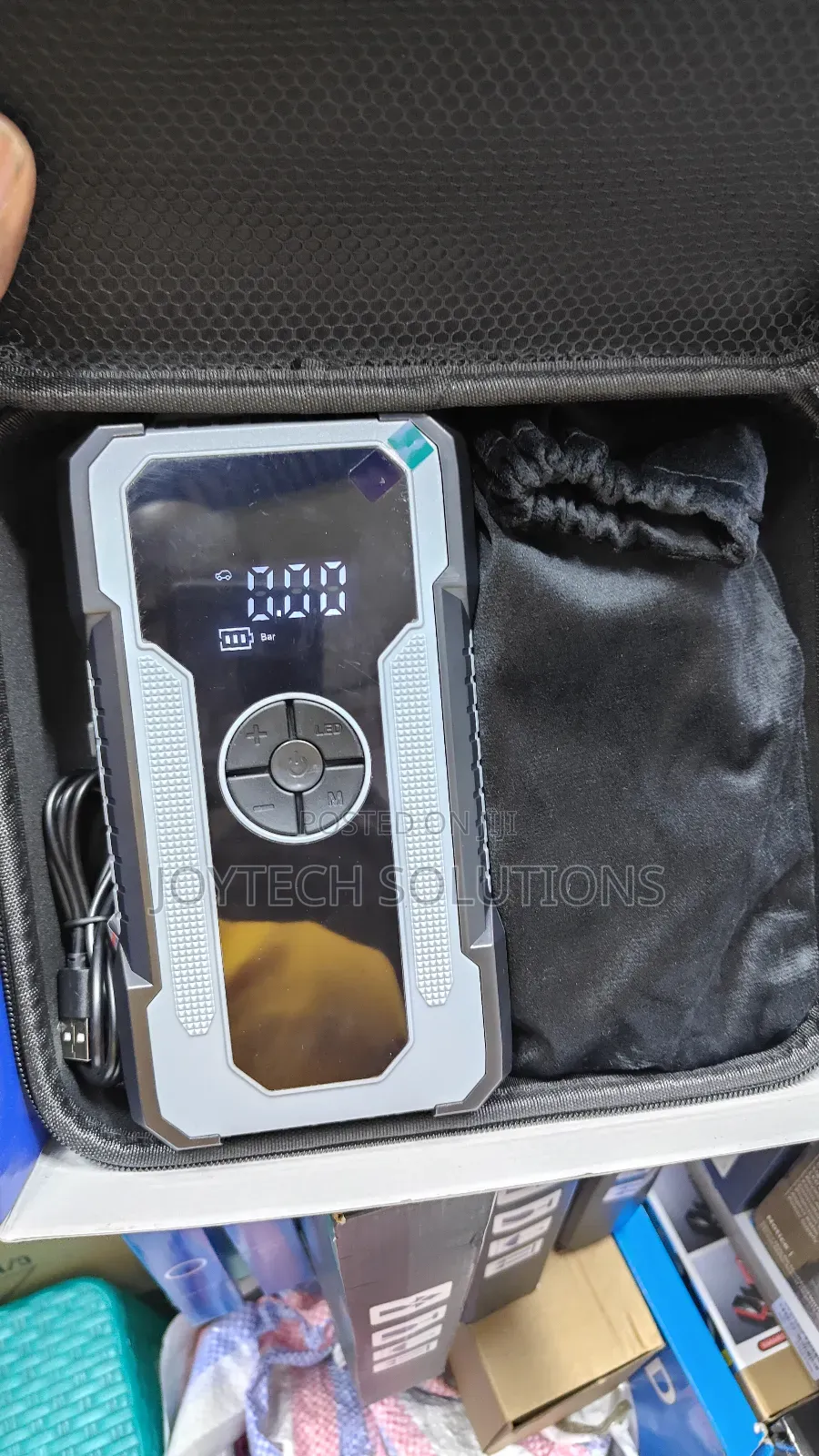 Battery Jumpstart 3 in 1 With Inflator , Power Backup