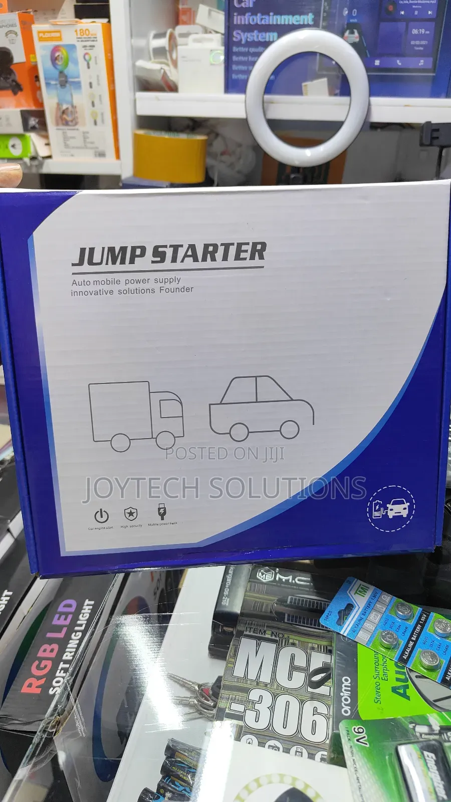 Battery Jumpstart 3 in 1 With Inflator , Power Backup
