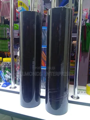 A Roll of Black Handstretch Film