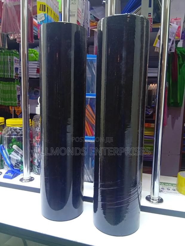 A Roll of Black Handstretch Film - thumbnail 4