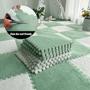 Plush Foam Interlocking Floor Mat