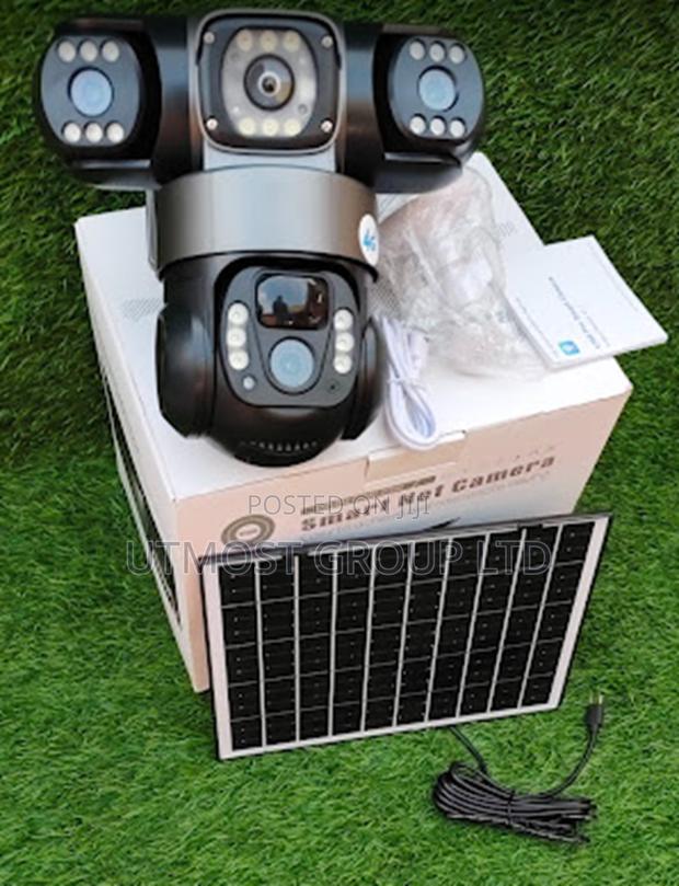 Solar 4g Camera With Three Lenses Best for Remote Areas - main view