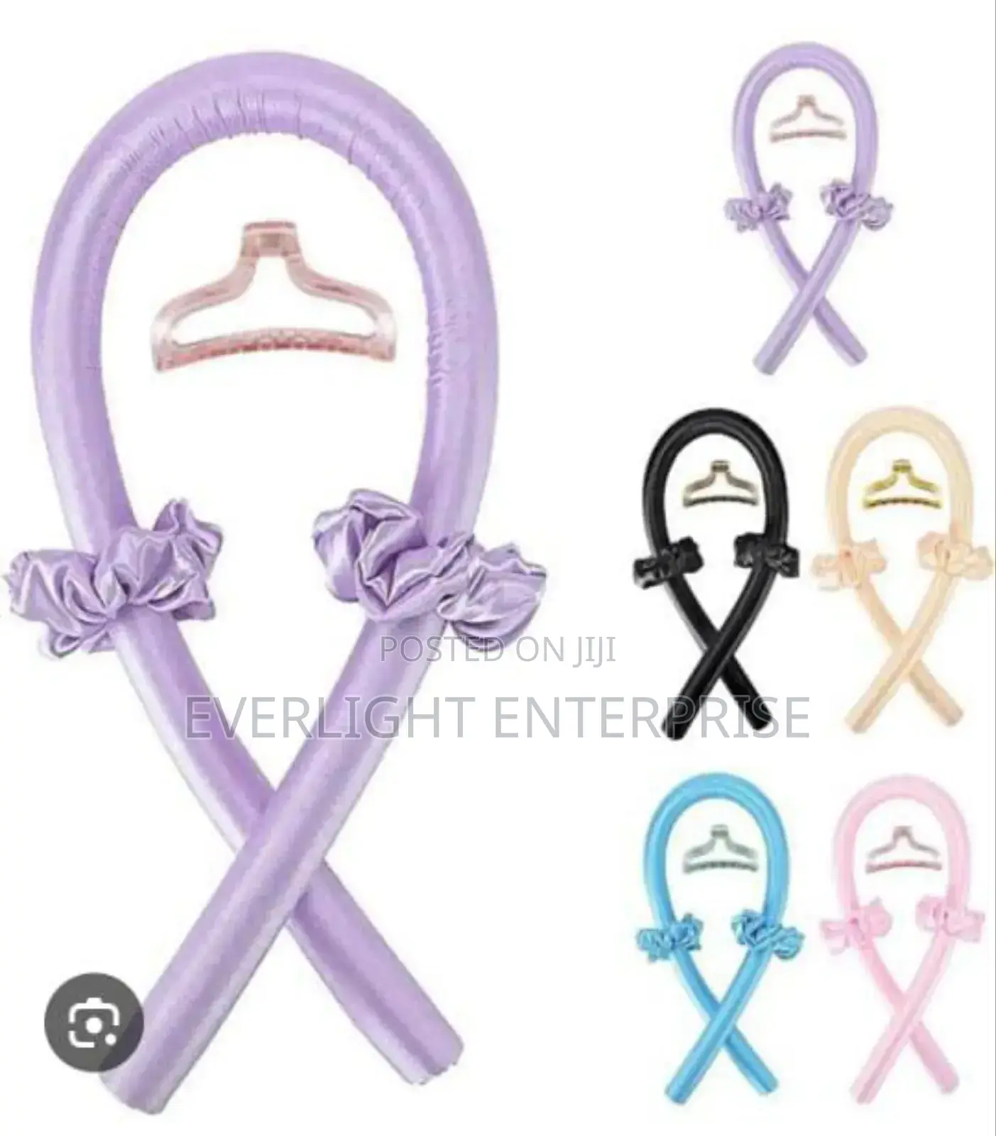 Heatless Curlers Headband