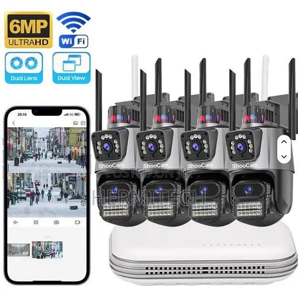 8mp Outdoor/Indoor Smart Wifi Camera With Ip Technology