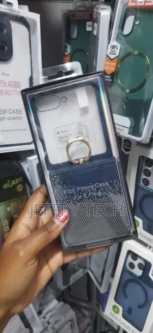 Zurey Samsung Galaxy Z Flip 6 Aramid Carbon Fiber Slim Shockproof Case