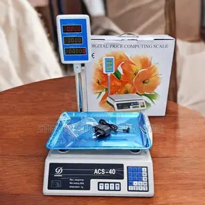 Top Quality Heavy Duty Acs 40 Led Battery Digital Weighing Scale