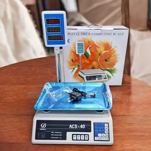 Top Quality Heavy Duty Acs 30 Led Battery Digital Weighing Scale