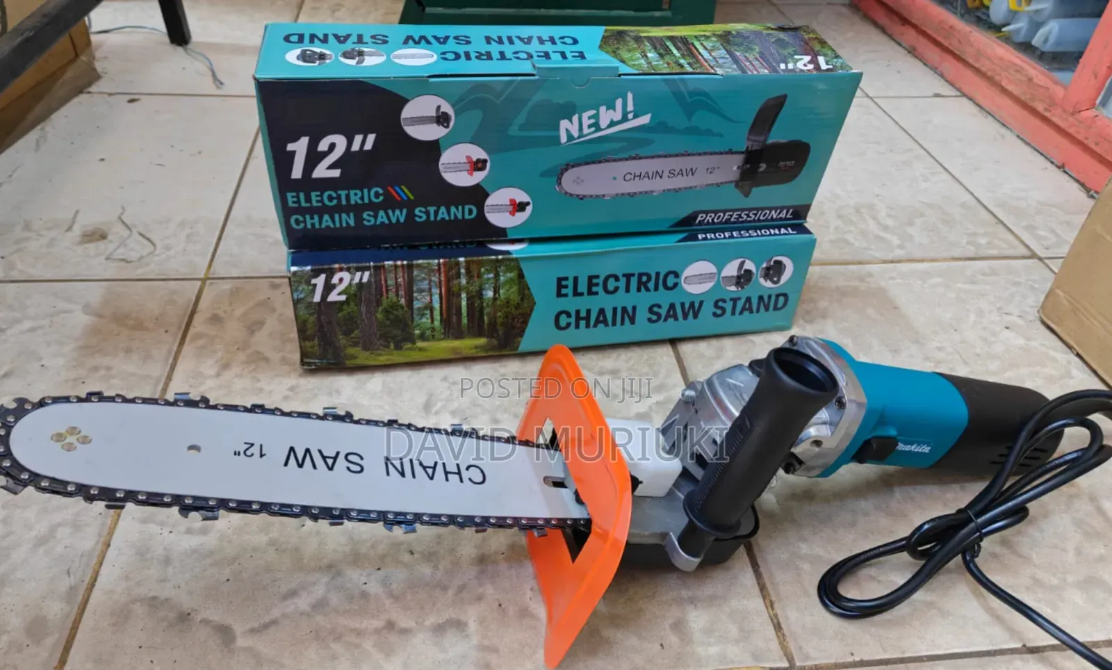 Convert Your 4inch Grinder in to 12inch Chainsaw
Electric Chainsaw