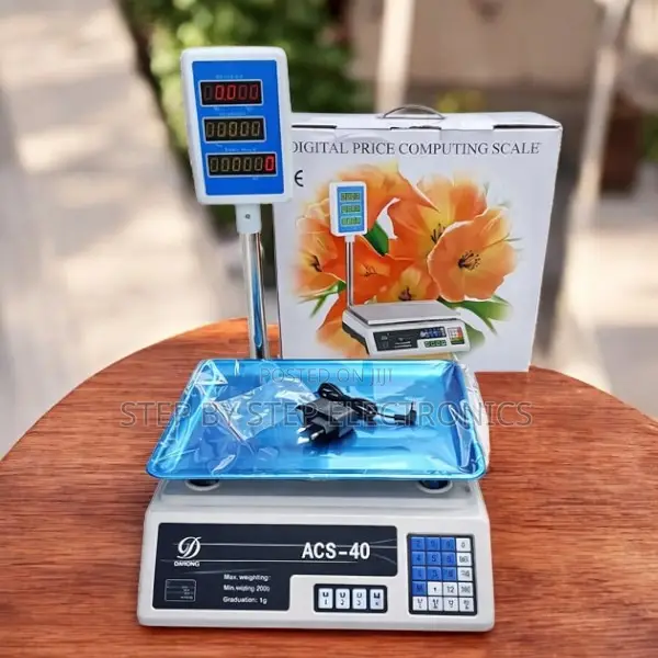 Reliable Quality User-Friendly Design Acs 30 Digital Weighing Scale