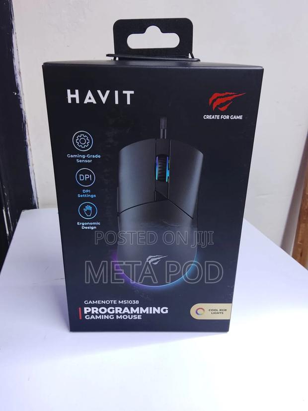 Havit Ms1038 Wired Gaming Mouse - thumbnail 2