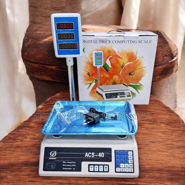 Reliable Performance Led Display Acs 40 Digital Weighing Scale - main view