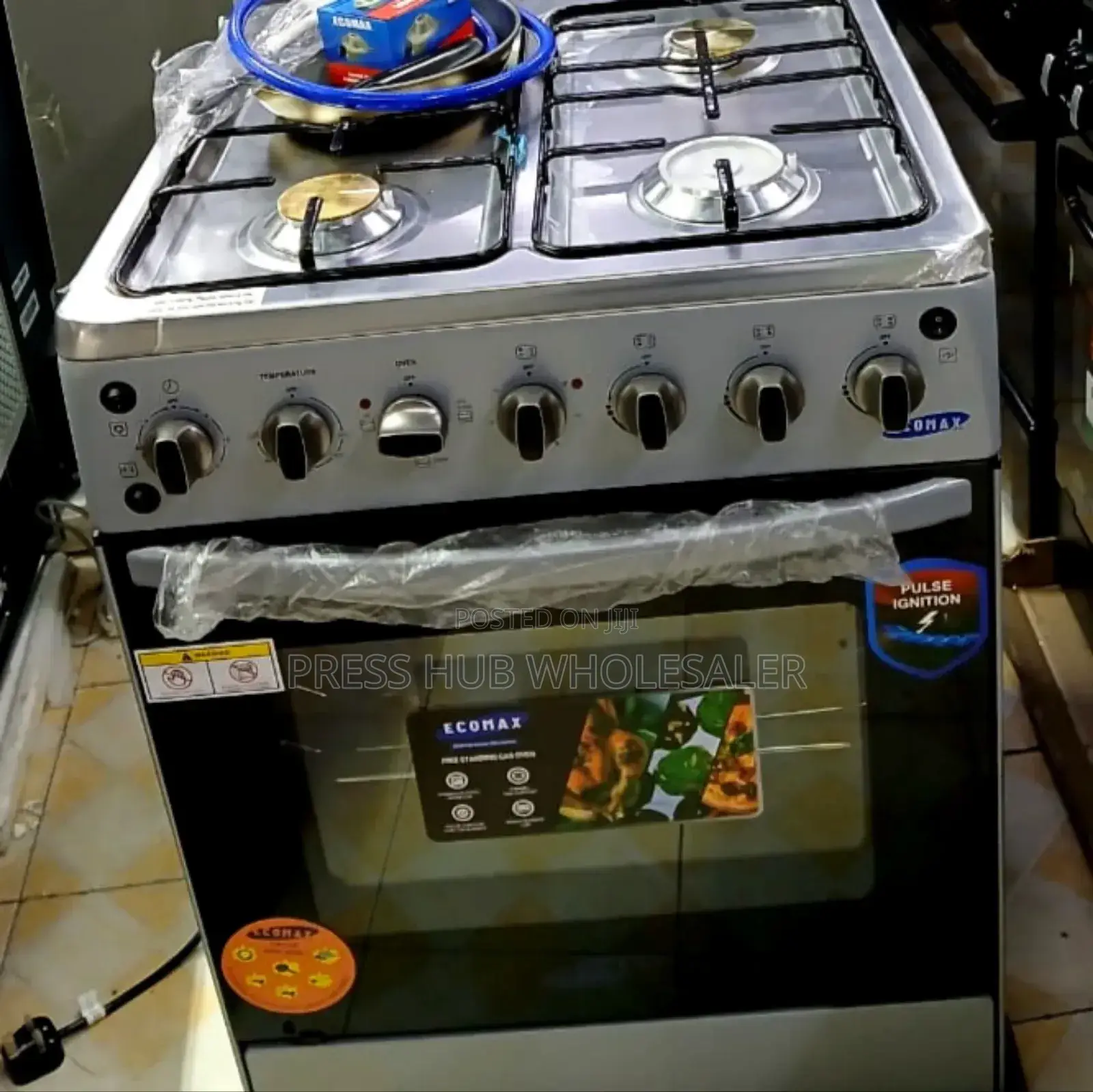 Ecomax 3+1 Gas Electric Standing Cooker. 