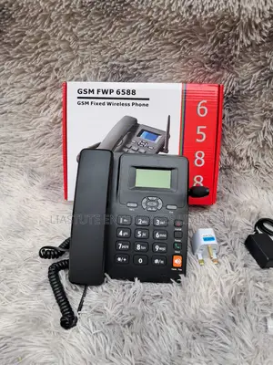 GSM Fixed Wireless Phone With Sim Card Slot