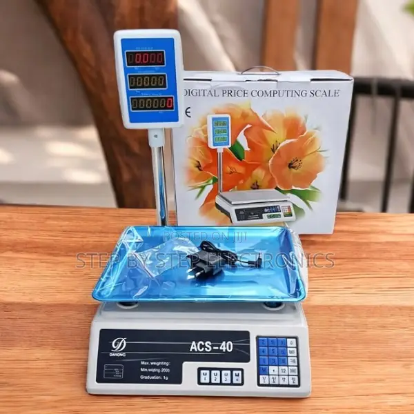 Premium Quality Space Efficient Acs 40 Digital Weighing Scale