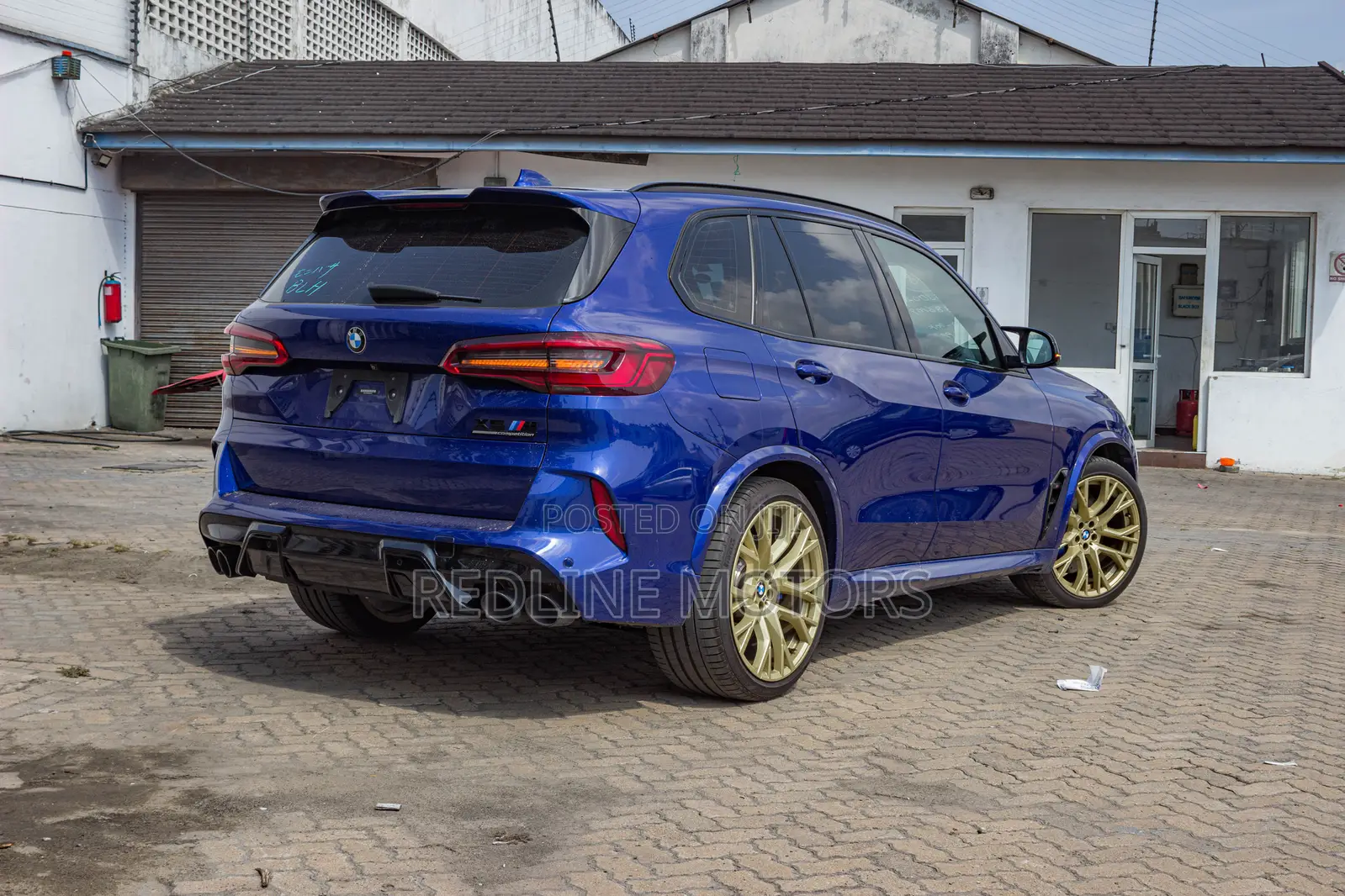 BMW X5 M 2020 Blue