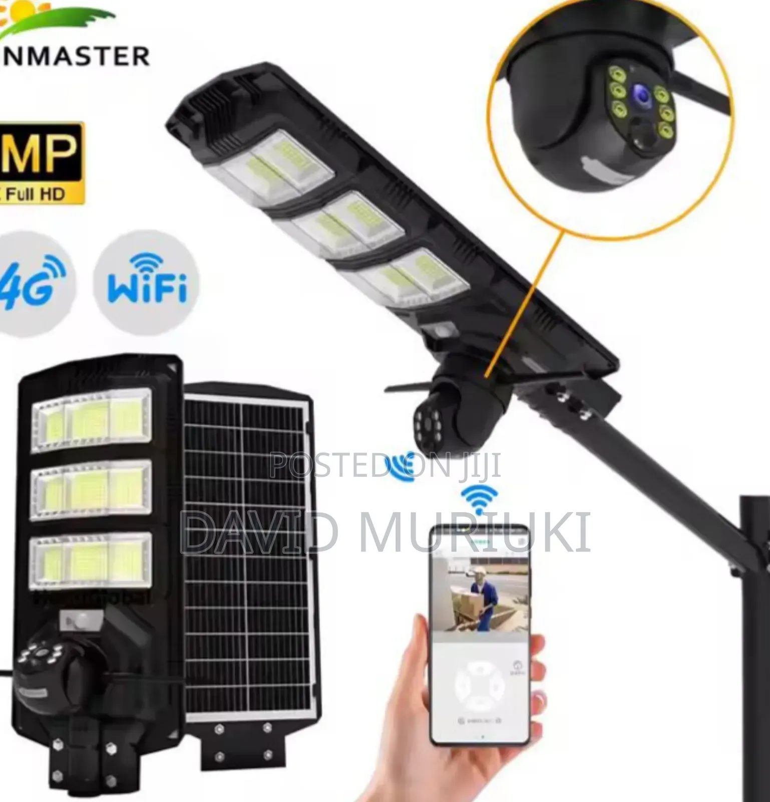 450watts Solar Camera With 4g Simcard