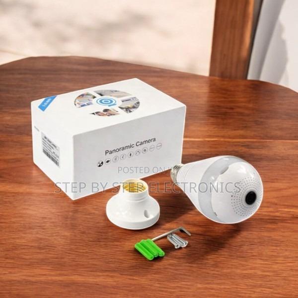 1080p Full Hd Wifi Bulb Camera With Pir Human Detection Live View