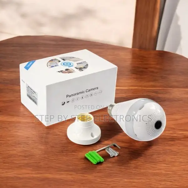 1080p Full Hd Wifi Bulb Camera With Pir Human Detection Live View