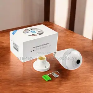 Home Security Wifi Bulb Camera 1080p Full Hd With Two-Way Audio