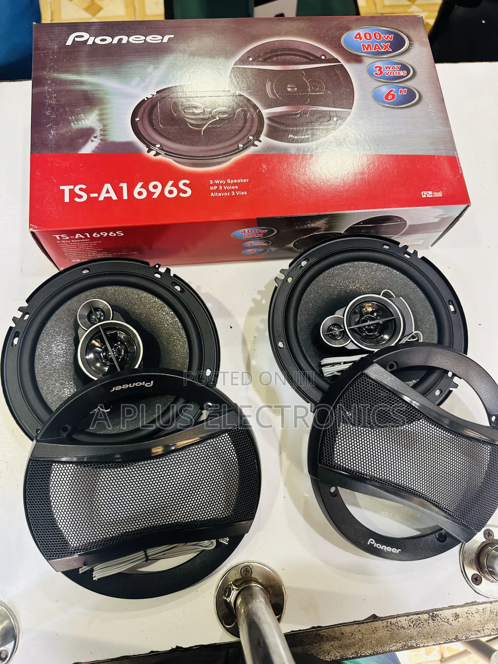 Pioneer 6 Inch Car Speakers – Powerful Crystal