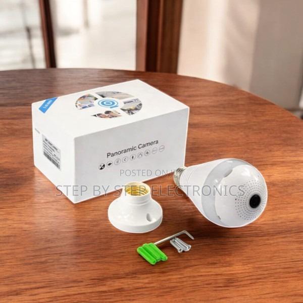 Wifi Bulb Camera 1080p Hd With Smart Motion Tracking Cloud Storage