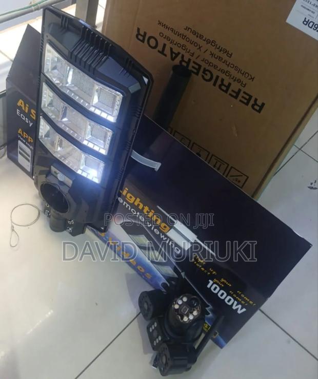 Solar Camera With 1000w Streetlight - main view