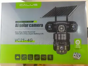 4g Sim Card Solar CCTV Camera.Calus Triple Lens Hd Outdoor Ptz.2 Voice