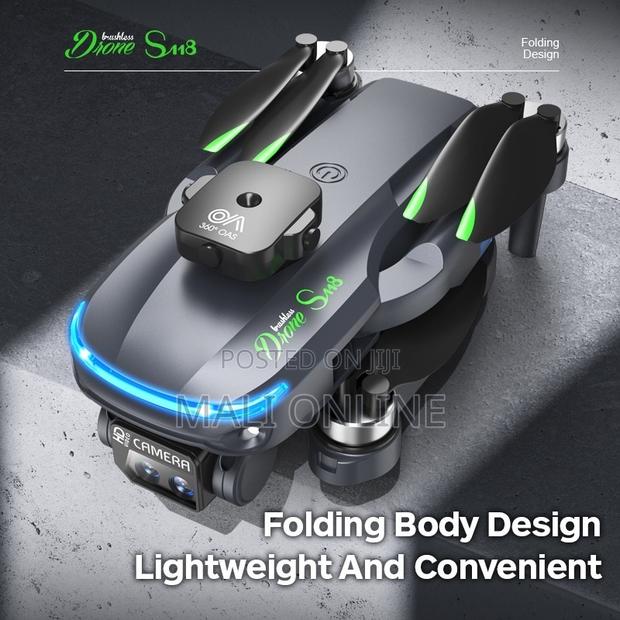 S118 Brushless Motor Drone Dual Hd Camera Optical Flow - thumbnail 4