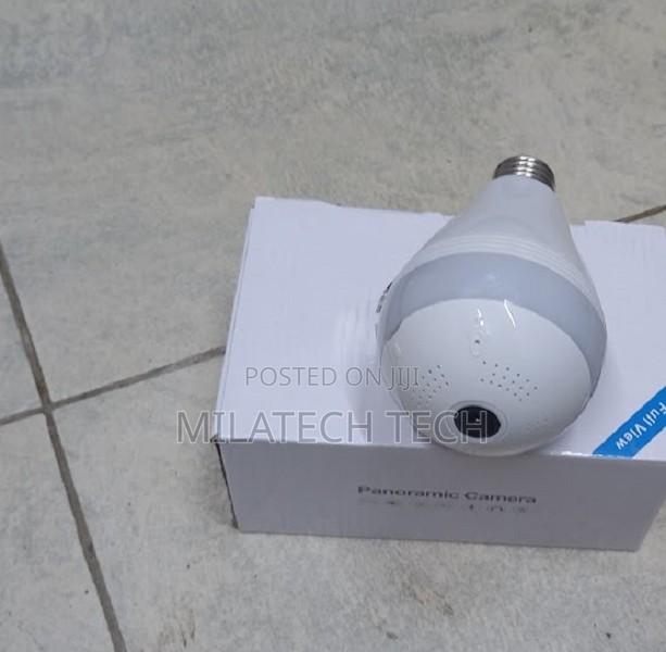 Wifi Bulb Nanny Camera 360 Degree Panorama 2 Way Audio - main view