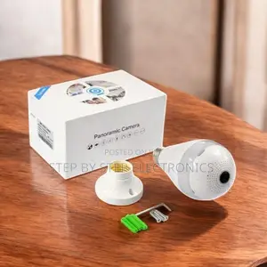 1080p Wifi Bulb Camera With Voice Assistant Integration