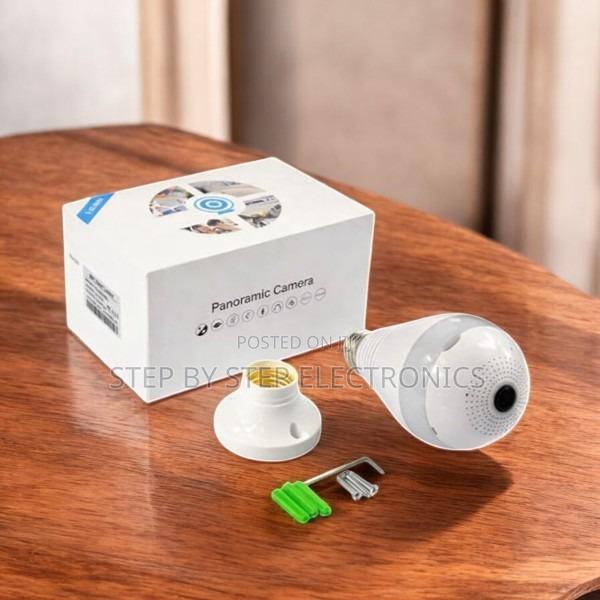 1080p Wifi Bulb Camera With Voice Assistant Integration - main view