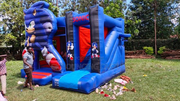 Clean and Spacious Themed Bouncing Castles for Hire - main view