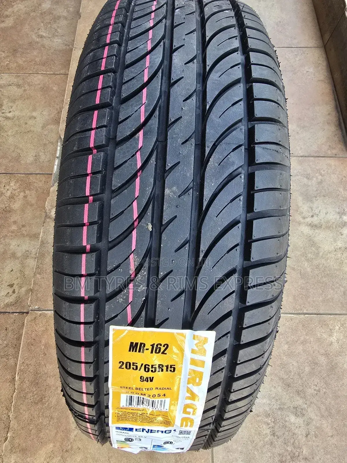 205 /65 R15 Mirage Tyres