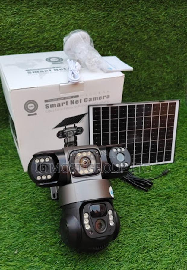 Solar 4g PTZ Camera With Triple Lens and Smart Tracking - main view
